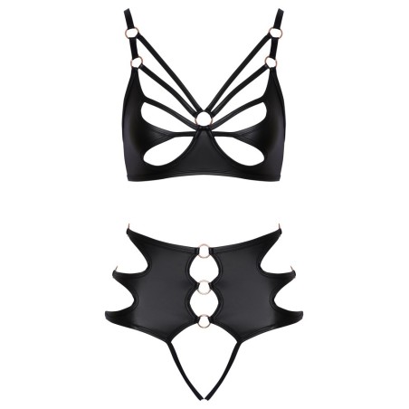 BH plus Slip ouvert aus weichem Stretchmaterial