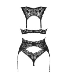 3-teiliges Set „Donna Dream" aus weicher elastischer Spitze