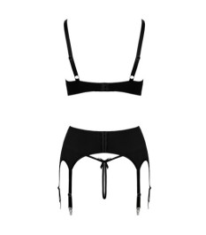 3-teiliges Straps-Set mit feinem Spitzen-Überzug