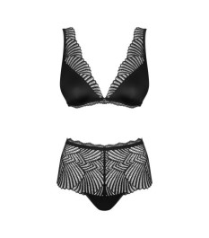 3-teiliges Straps-Set aus weicher Stretch-Spitze