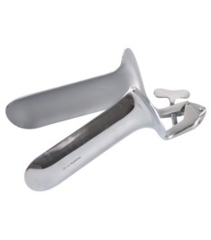 "Spekulum" aus Edelstahl