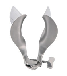 "Spekulum" aus Edelstahl