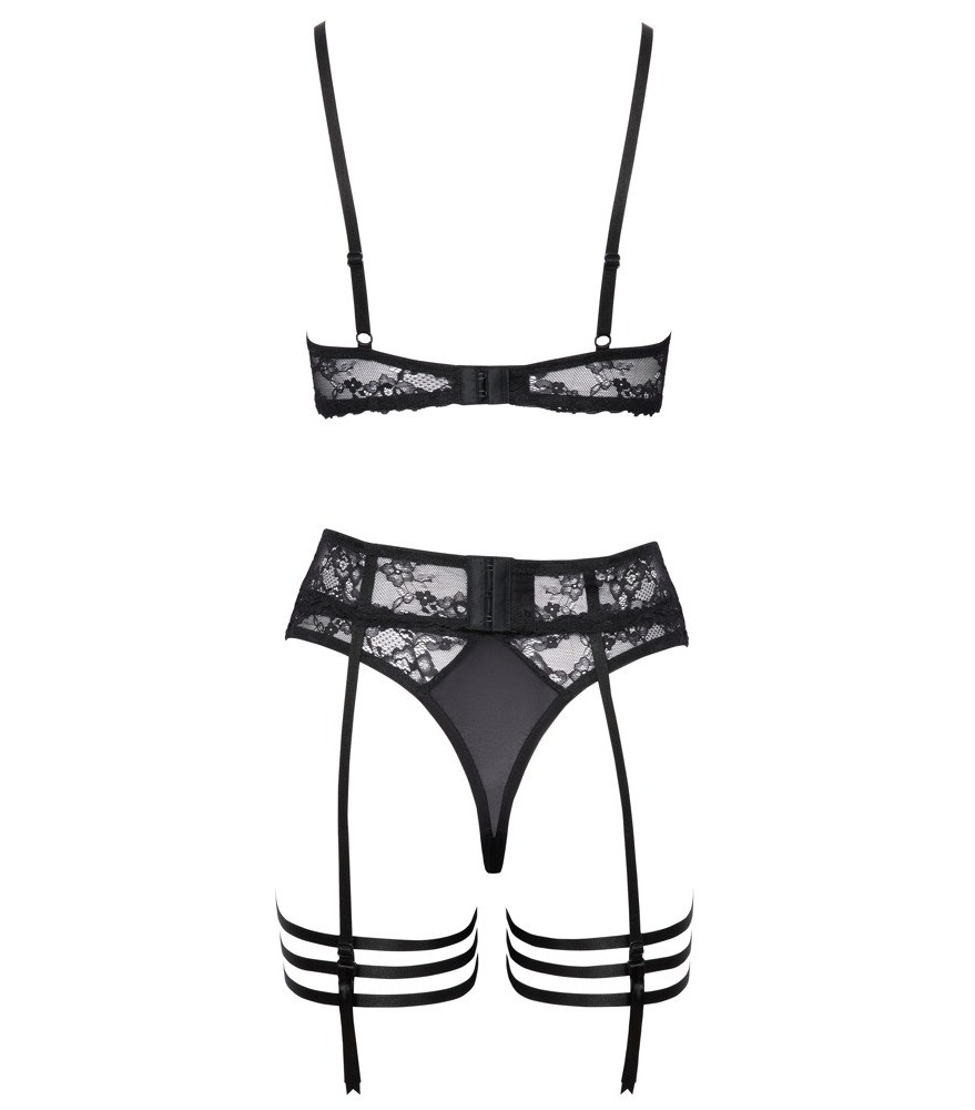 BH plus Rock „Blanita“ aus Satin und Spitze