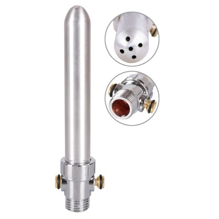 Intimdusche „Total Splash“ aus Aluminium