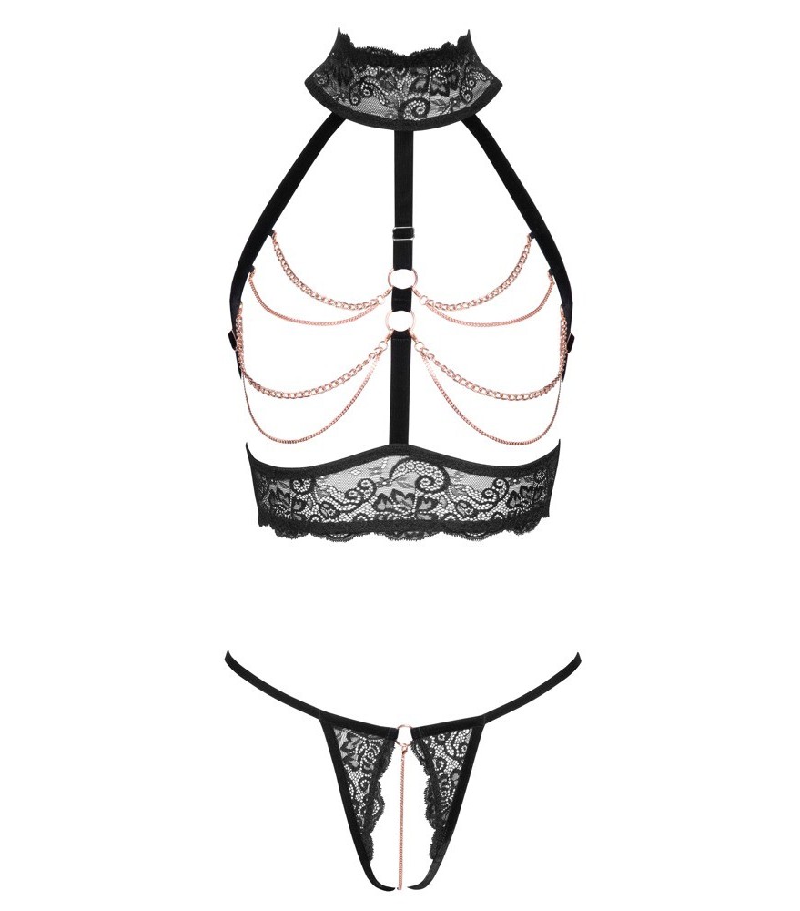 Ouvert-Set mit Kettenbesatz