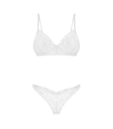 BH-Set „Alissium“ aus filigraner Spitze