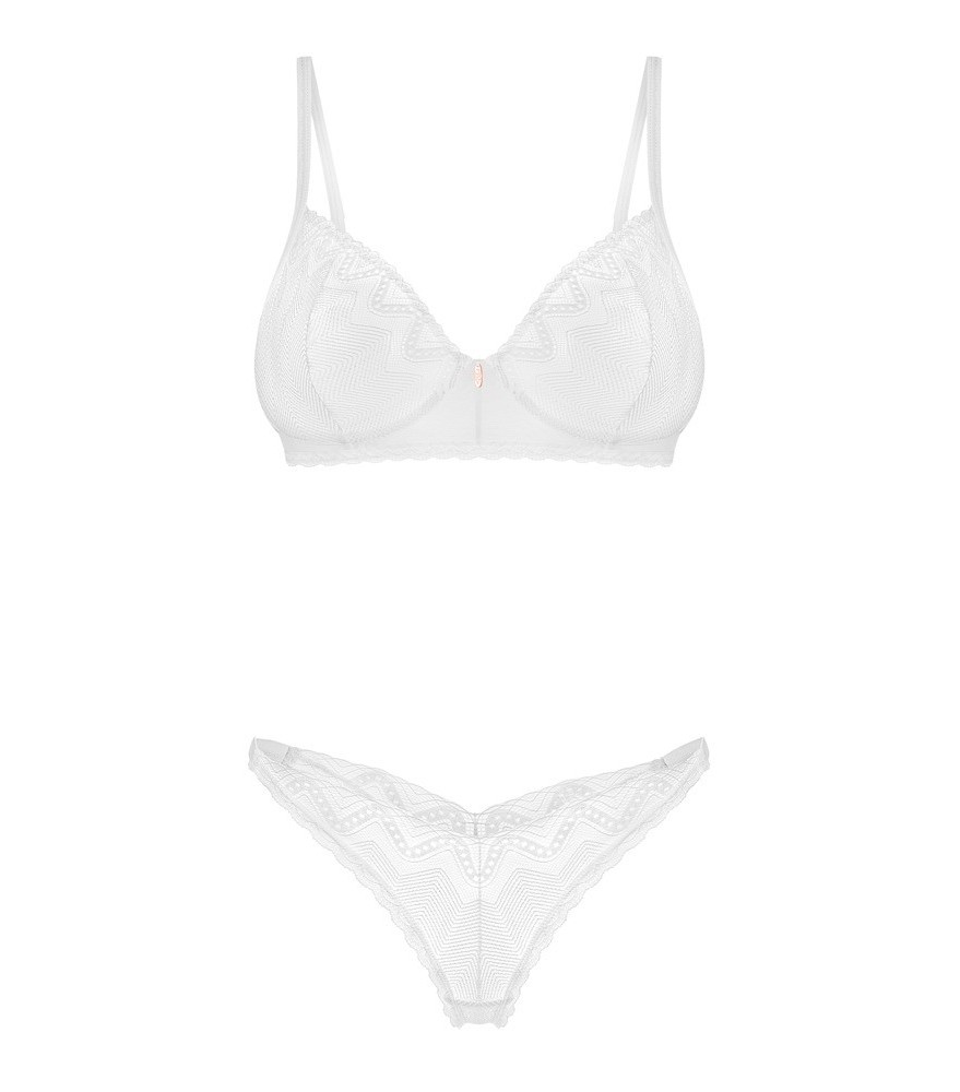 BH-Set „Alissium“ aus filigraner Spitze