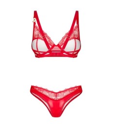 Dessous-Set „Aliosa“ mit Bügel-BH & Riostring