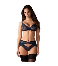 Dessous-Set „Rosenty“ mit Rosenspitze