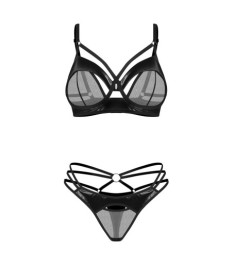 Dessous-Set „Dominna“ mit Bügel-BH und String