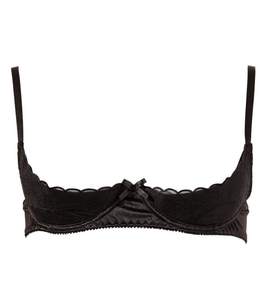 Hebe mit filigraner Stickerei