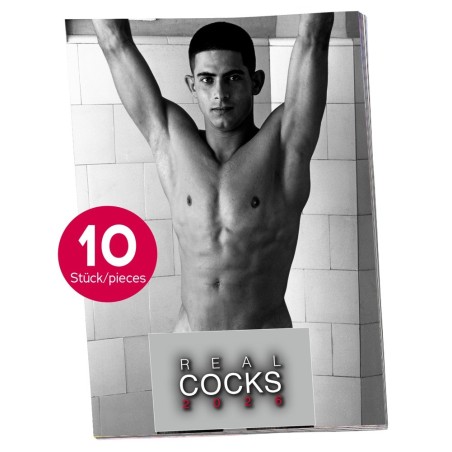 Pin-up Kalender „Real Cocks 2026“ im 10er-Pack