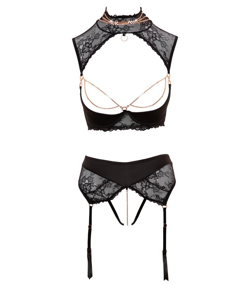 Hebe plus Strapsstring