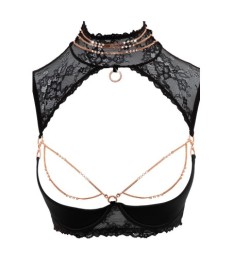 Hebe plus Strapsstring