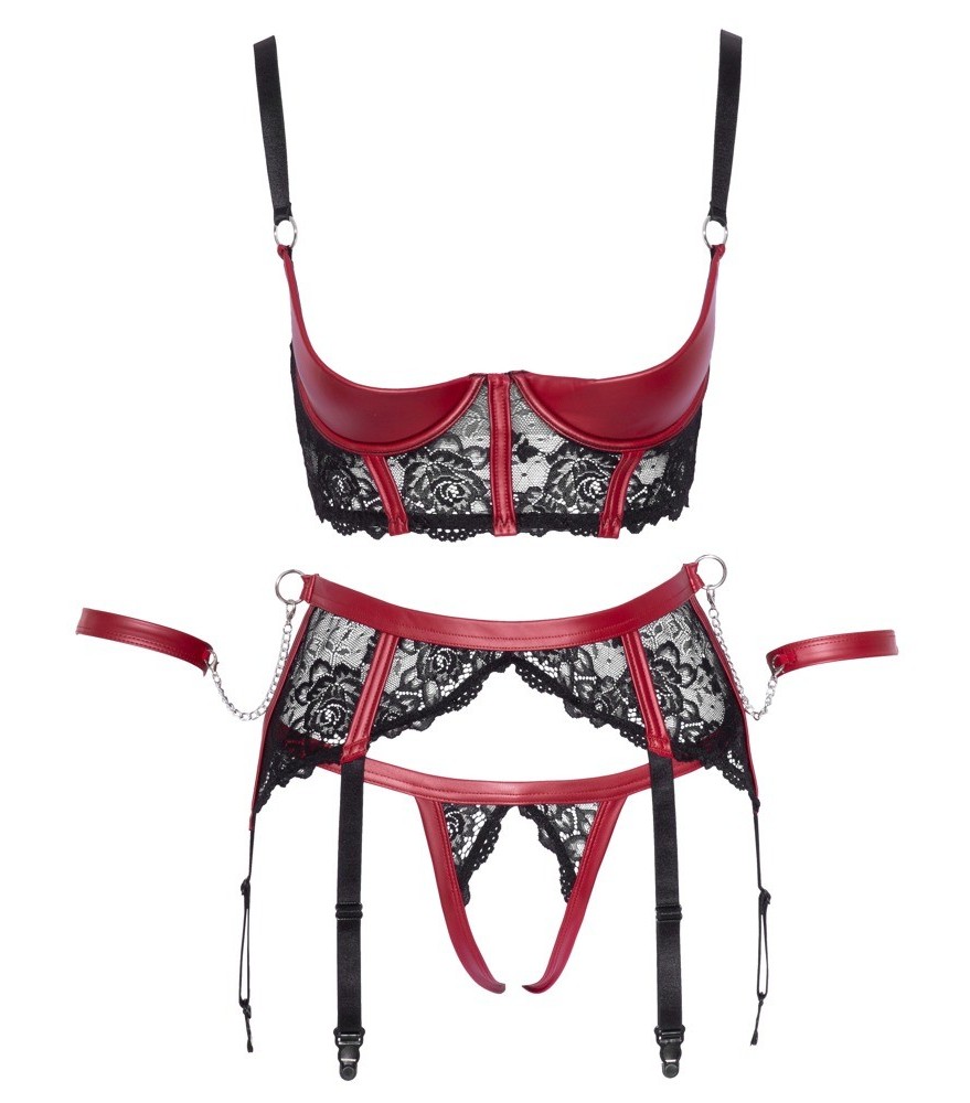 3-teiliges Hebe-Set inklusive Hand-/Armfesseln