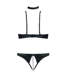Dessous-Set aus Eyelash-Blütenspitze
