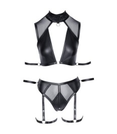 Top plus Slip mit Schenkel-Harnesses (abnehmbar)