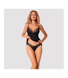 3-teiliges Hebe-Set mit Strapsgurt plus String ouvert