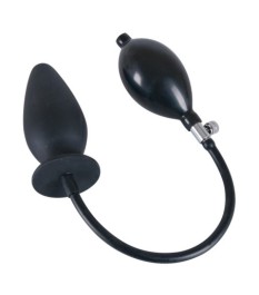 Analplug „trueBlack“ zum Aufpumpen