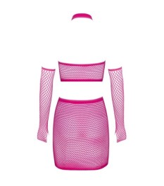 3-teiliges Straps-Set aus feiner Spitze mit Schmuckdetails