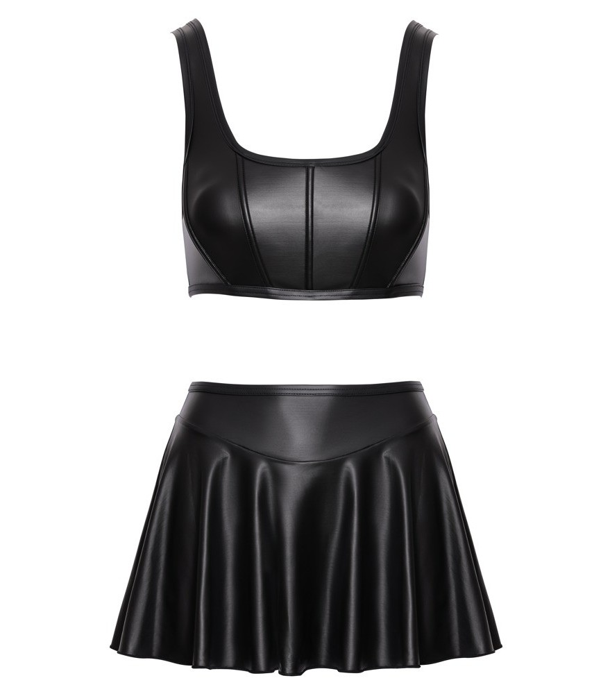 Ouvert-Set inklusive Straps-Röckchen