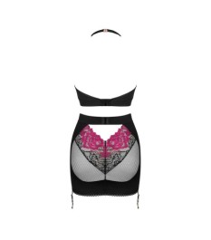 Top plus Straps-Rock „Rosenty“ mit Rosenspitze