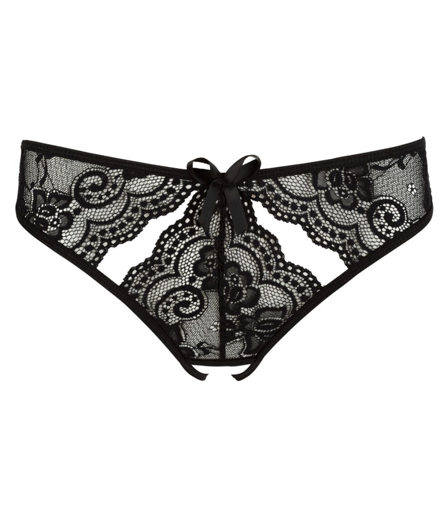 Slip ouvert aus Spitze