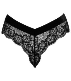 Dessous-Set aus Blütenspitze