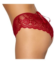 Slip ouvert aus Spitze