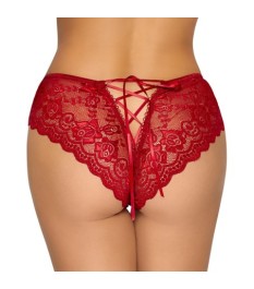 Slip ouvert aus Spitze