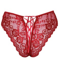 Slip ouvert aus Spitze