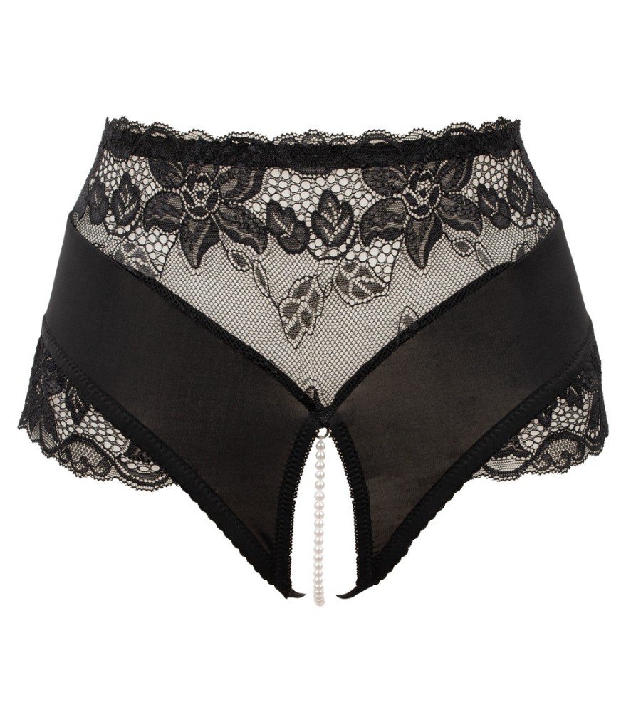 Ouvert-Slip mit Schritt-Perlenkette