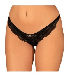 Slip „Ivannes“ mit Spitze und semitransparentem Mesh