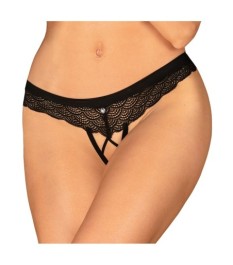 Slip ouvert mit Perlenkette im Schritt