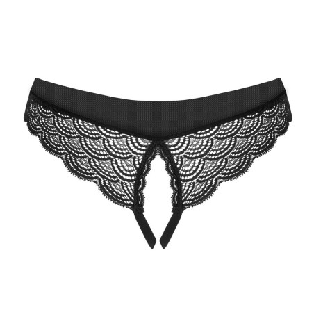 Slip ouvert aus Spitze