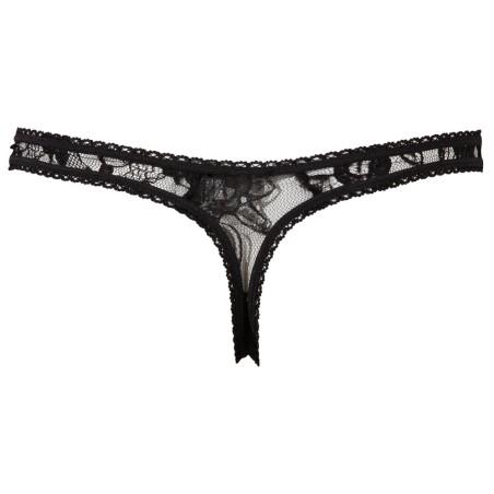 Panties aus Spitze mit Samtbund
