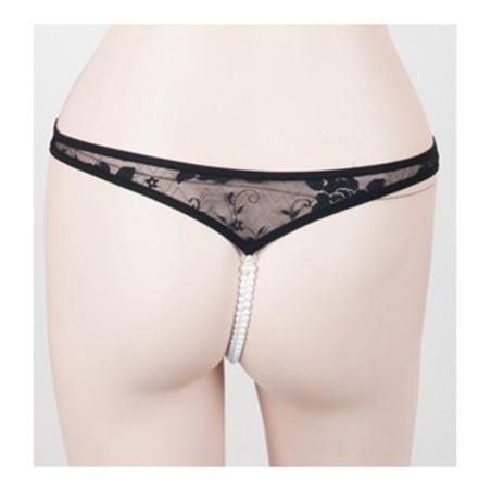 Slip ouvert aus weicher Stretch-Spitze