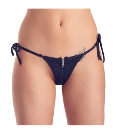 Slip „Bagirela“ mit Leo-Samtflockprint