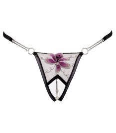 Slip „Frivolla“ mit Riemchen-Optik über dem Po