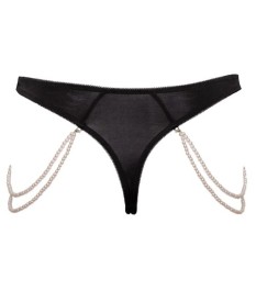 Riostring mit kostbarer Stickereispitzen-Front, hinten Stretchmaterial