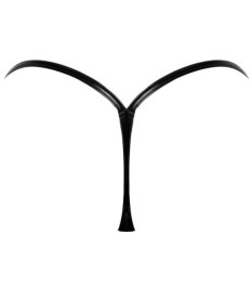 String im Powerwetlook mit seitlichen Hakenverschlüssen zum Öffnen