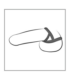 Penisring mit Hodenring „Cockring“, dehnbar