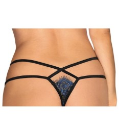 String „Yassmyne“ aus blauer Wimpernspitze