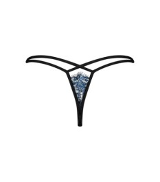 String mit eingenähter Perlenkette im Schritt