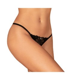 Ouvert-String „Serafia“ aus Blütenspitze