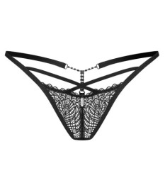 String plus Strapsgurt aus Spitze