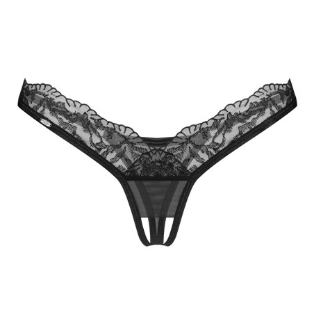 Ouvert-String „Arrowel“ aus Spitze und Tüll