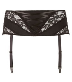 Strapsgurt mit 4 Strapshaltern und Spitzeneinsatz