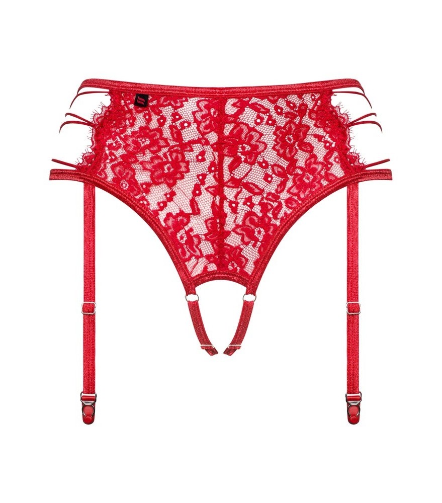 Straps-String ouvert „Rediosa“ aus weicher Stretchspitze