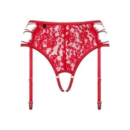 Straps-String ouvert „Rediosa“ aus weicher Stretchspitze